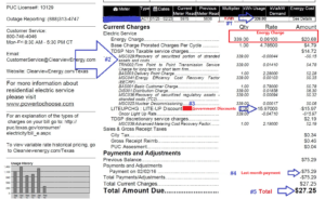 Read Your Electricity Bill