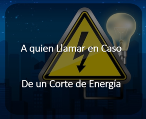 A quién llamar en caso de un corte de energía en Texas